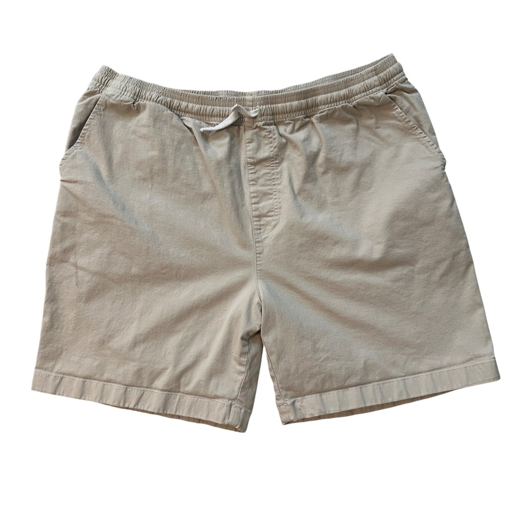 Chubbies Tan Flat Front Men Shorts